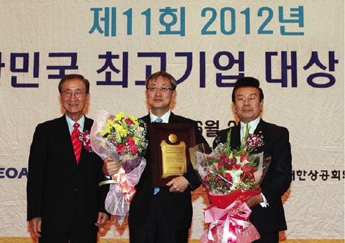 LS산전,‘ 2012년대한민국최고기업대상’수상 전력·자동화 시장 지배력 강화, 2011년 매출 2조 원 돌파