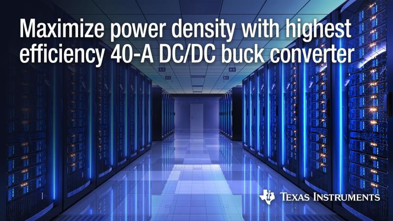 TI의 고전류 FPGA·ASIC 위한 DC/DC 벅 컨버터
