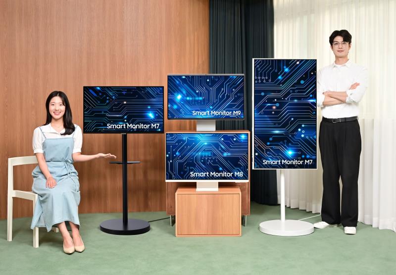 신제품 / 삼성전자, OLED 첫 탑재한 2025년형 스마트모니터 출시